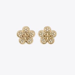 Tory Burch FORGET ME NOT PAVÉ STUD EARRINGS